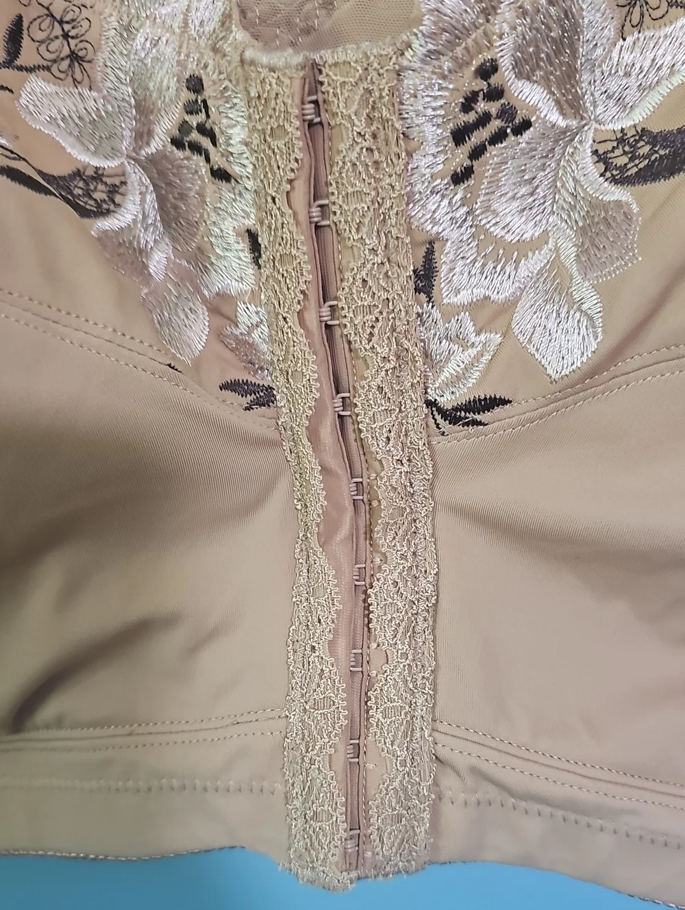 NWT Ashley Stewart Plus Size Full Coverage Nude Bra Size 44DDD